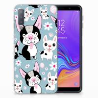Samsung Galaxy A7 (2018) | TPU Hoesje | Hondjes - thumbnail