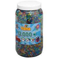 Hama strijkkralen in pot glittermix (054), 13.000st. - thumbnail