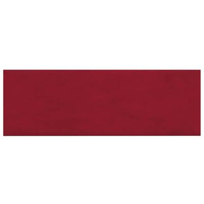 VidaXL Wandpanelen 12 st 3,24 m² 90x30 cm fluweel wijnrood