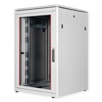 ROLINE 19-inch netwerkkast Pro 22 U, 800x800 BxD Glazen deur grijs - thumbnail