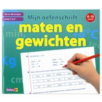 Deltas Mijn oefenschrift maten en gewichten 3e en 4e leerjaar - thumbnail