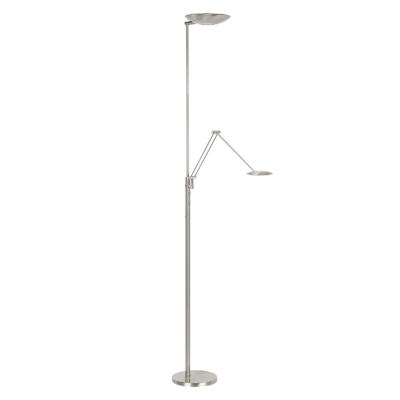 Highlight Klassieke leeslampGeneva nikkel Ø 23cm - V4400.30