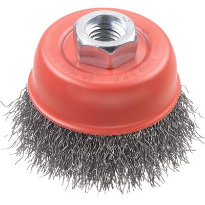 kwb AGGRESSO-FLEX ® potborstels, gegolfde HSS-staaldraad voor gebruik met haakse slijpers 719136 1 stuk(s) kwb AGGRESSO-FLEX ® potborstels, gegolfde HSS-staaldraad voor gebruik met haakse slijpers 719136 1 stuk(s)