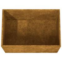 VidaXL Plantenbak 62x47x46 cm cortenstaal - thumbnail