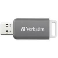Verbatim V DataBar USB 2.0 Drive USB-stick 128 GB Grijs 49456 USB-A 2.0 - thumbnail