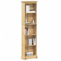 Boekenkast Corona 46x20x170 cm massief grenenhout - thumbnail
