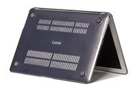 Lunso MacBook Pro 13 inch M1/M2 (2020-2022) cover hoes - case - Glanzend Zwart - thumbnail