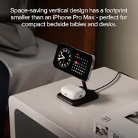 Twelve South HiRise 2 Deluxe draadloze oplaadstand - Black - thumbnail