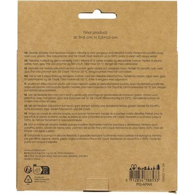 Creativ Company Siliconen vormen, vleermuizen en pompoenen, h: 0,3+0,5 cm, b: 3+8 cm, mat transparant, 2 stuk/ 1 stuk Creativ Company Siliconen vormen, vleermuizen en pompoenen, h: 0,3+0,5 cm, b: 3+8 cm, mat transparant, 2 stuk/ 1 stuk