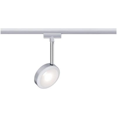 Paulmann URail Discus 230V-railsysteem lamp URail LED vast ingebouwd 5 W LED Chroom (mat), Chroom Paulmann URail Discus 230V-railsysteem lamp URail LED vast ingebouwd 5 W LED Chroom (mat), Chroom