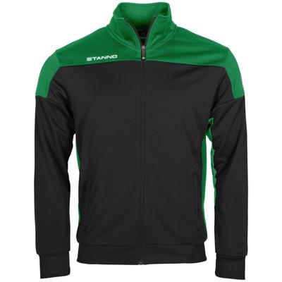 Stanno 408016 Pride Full Zip Jack - Black-Green - XXXL