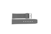 Horlogeband Universeel 446.07.24 Leder Grijs 24mm - thumbnail