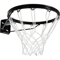 Basketbalring met veren - Zwart - thumbnail