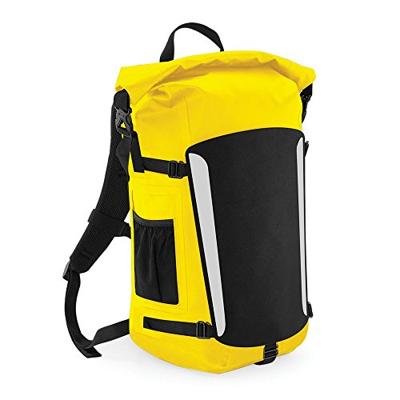 Quadra QX625 SLX® 25 Litre Waterproof Backpack - Yellow/Black - 30 x 51 x 21 cm