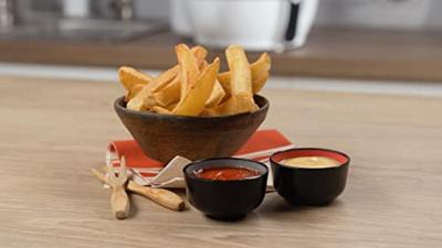 Tefal FZ7600 ActiFry Genius Heteluchtfriteuse 1350W 1.2L Zwart/RVS - thumbnail