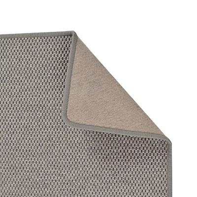 VidaXL Tapijtloper 80x150 cm sisal-look zilverkleurig - thumbnail