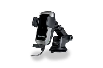 Verbatim FWC-03 Pro Qi Fast Wireless Car Charger 49554 Inductie lader Uitgangen Magnetische aansluiting Zwart