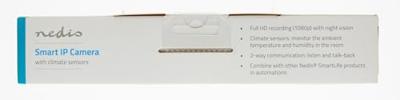 Wi-Fi smart IP-camera | Klimaatsensor | Full-HD 1080p - thumbnail