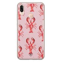 Huawei P20 Lite siliconen telefoonhoesje - Lobster all the way - thumbnail