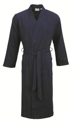 Carl Ross Carl Ross Unisex Badjas Kimono 38100 Night blue/Ocean blue M