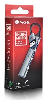 Hub USB NGS IHUB4MICRO USB x 4