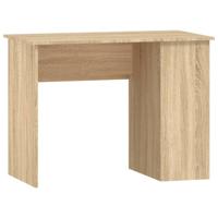 Bureau 100x55x75 cm bewerkt hout sonoma eikenkleurig - thumbnail