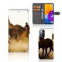 Samsung Galaxy M52 | Telefoonhoesje | Met pasjeshouder | Design Cowboy - thumbnail