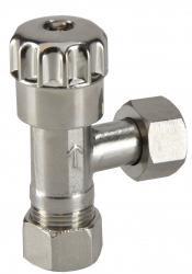 Riko Basic hoekstopkraan 3/8" bi x 12 mm chroom