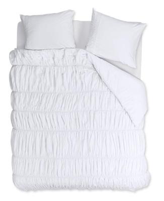 Rivièra Maison Rivièra Maison Dekbedovertrek Ruffle Wit 260x200/220 cm