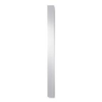 Vasco Beams Mono designradiator aluminium verticaal 1800x150mm 671W - aansluiting 0066 zwart structuur (RAL9005) 258015180mb1400 - thumbnail