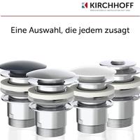 Kirchhoff DAV-2WK aftapkraan, chroom, 1 1/4" x 65 mm - 98807320 - thumbnail