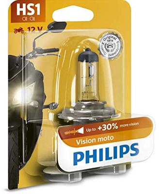 Philips scheinwerferlampe "hs 1" headlight bulb 12v 35/35w hs1 px43t Philips scheinwerferlampe "hs 1" headlight bulb 12v 35/35w hs1 px43t