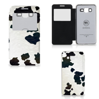 Samsung Galaxy Grand Prime Telefoonhoesje met Pasjes Koeienvlekken - thumbnail