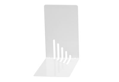 MAUL boekensteun metaal 14X8.5x14cm set 2 wit