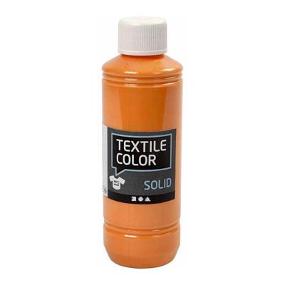 Creativ Company Textile color dekkende textielverf - oranje, 250ml Creativ Company Textile color dekkende textielverf - oranje, 250ml