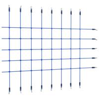 Klimnet 200x150 cm blauw - thumbnail