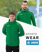 JAKO M9450 Polyesterpak Met Kap Classico - Sportgroen - XL - thumbnail
