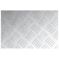 VidaXL Trap tread rechthoekig 2 pcs zilver 30 x 20 cm aluminium - thumbnail