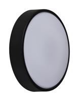 Ronde gevelverlichting zwart met ingebouwde LED lichtbron Nordlux Oliver - thumbnail