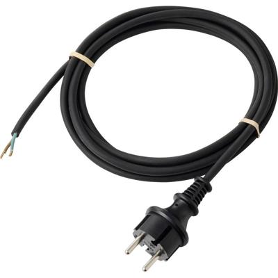 Sygonix SY-6870674 Aansluitkabel Stroom Zwart 5.00 m