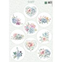 Marianne Design • die-cut sheet succulents - thumbnail