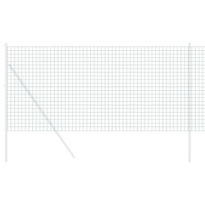 VidaXL Euro hek groen 1,2 x 10 m pvc-gecoat ijzer