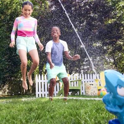 Nerf SOA Hop & Chomp, waterstralen, beweegbare bek, aansluiting voor tuinslang, Nerf Super Soaker, geschikt voor kinderen vanaf 3 jaar.