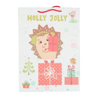 Geschenktas Kerst, 34cm