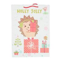 Geschenktas Kerst, 34cm - thumbnail