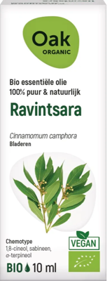 Oak Organic Ravintsara Olie Oak Organic Ravintsara Olie