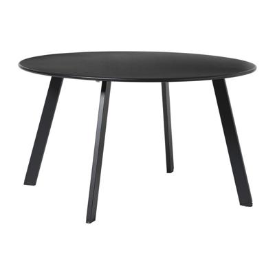 Bijzettafel Diego groot - zwart - ø70x40 cm Bijzettafel Diego groot - zwart - ø70x40 cm