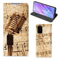Samsung Galaxy S20 Plus Stand Case Bladmuziek - thumbnail