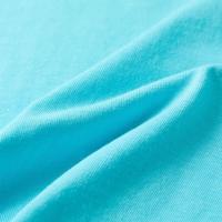 Kindershirt met korte mouwen 104 zeeblauw - thumbnail