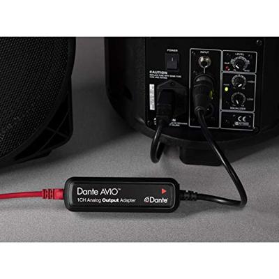 Dante Avio Analog Output 0x1 Dante - XLR adapter Dante Avio Analog Output 0x1 Dante - XLR adapter